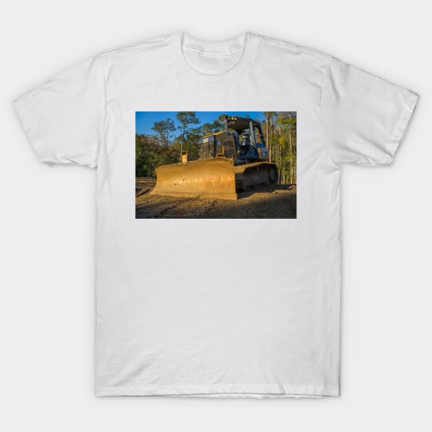 Bulldozer T-Shirt by KensLensDesigns